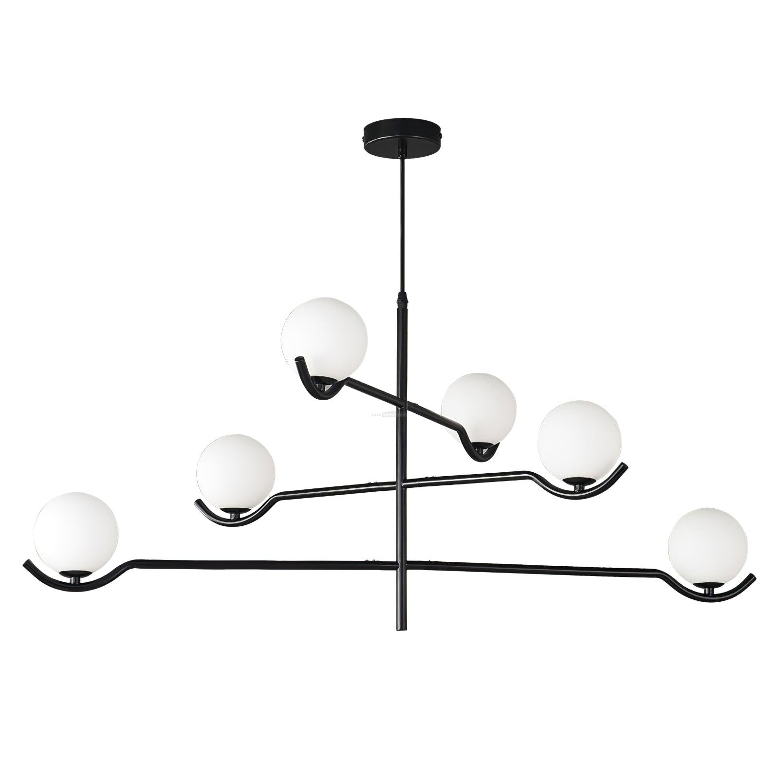 Doris Chandelier with 4/6 heads - Frown-1-Luxehomezone