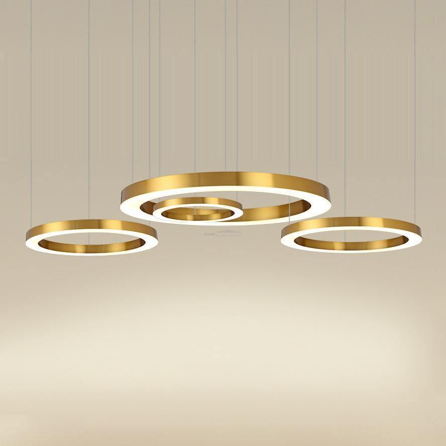 Ring LED Pendant - Straps-1-Luxehomezone