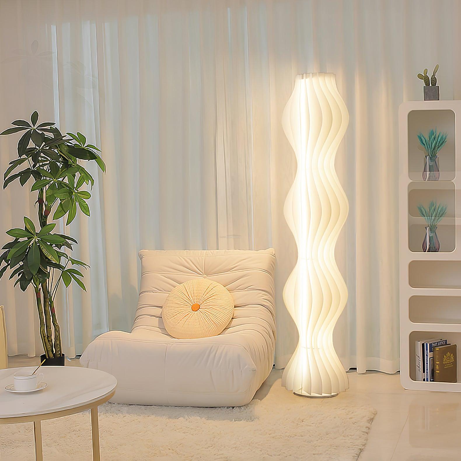 Vapor Floor Lamp Dia 35cm - Pillar-1-Luxehomezone