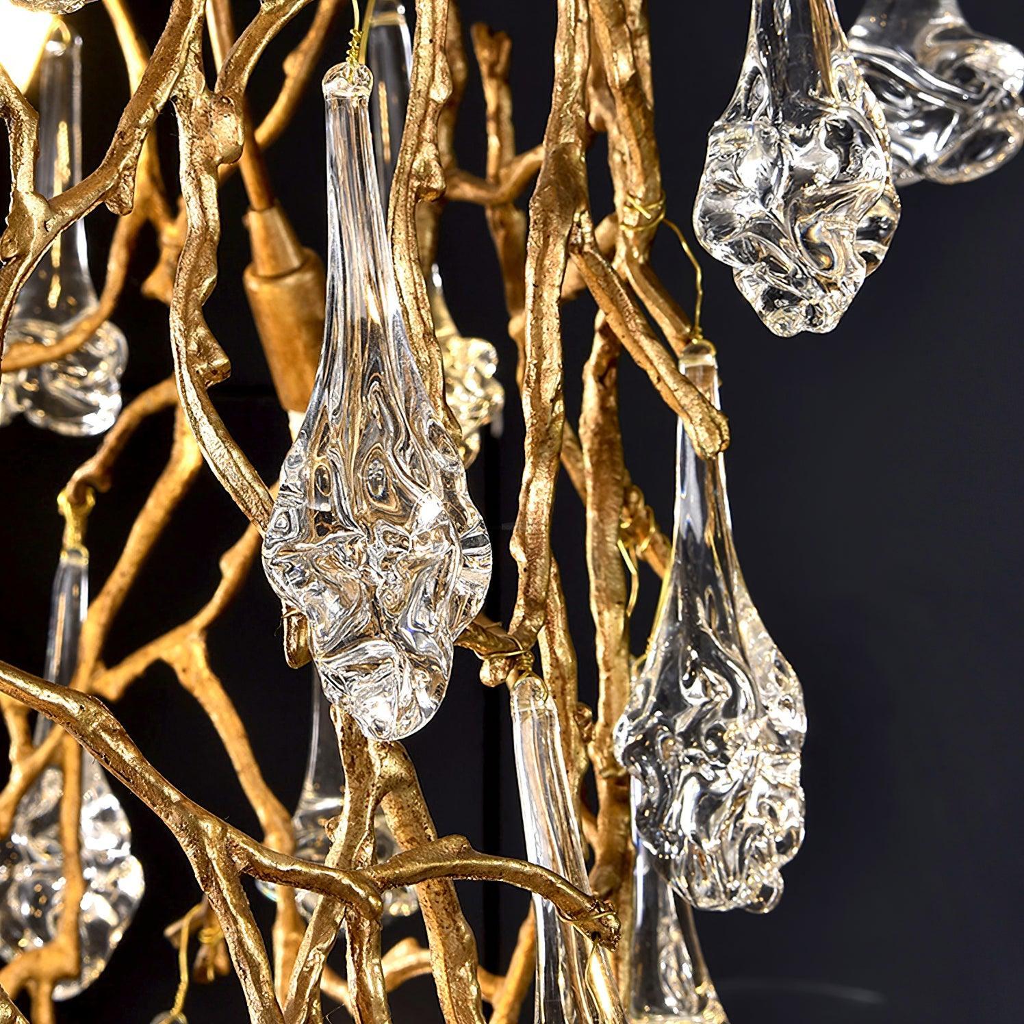 Tree Branch Staircase Chandelier ∅ 59″ - Helia-1-Luxehomezone