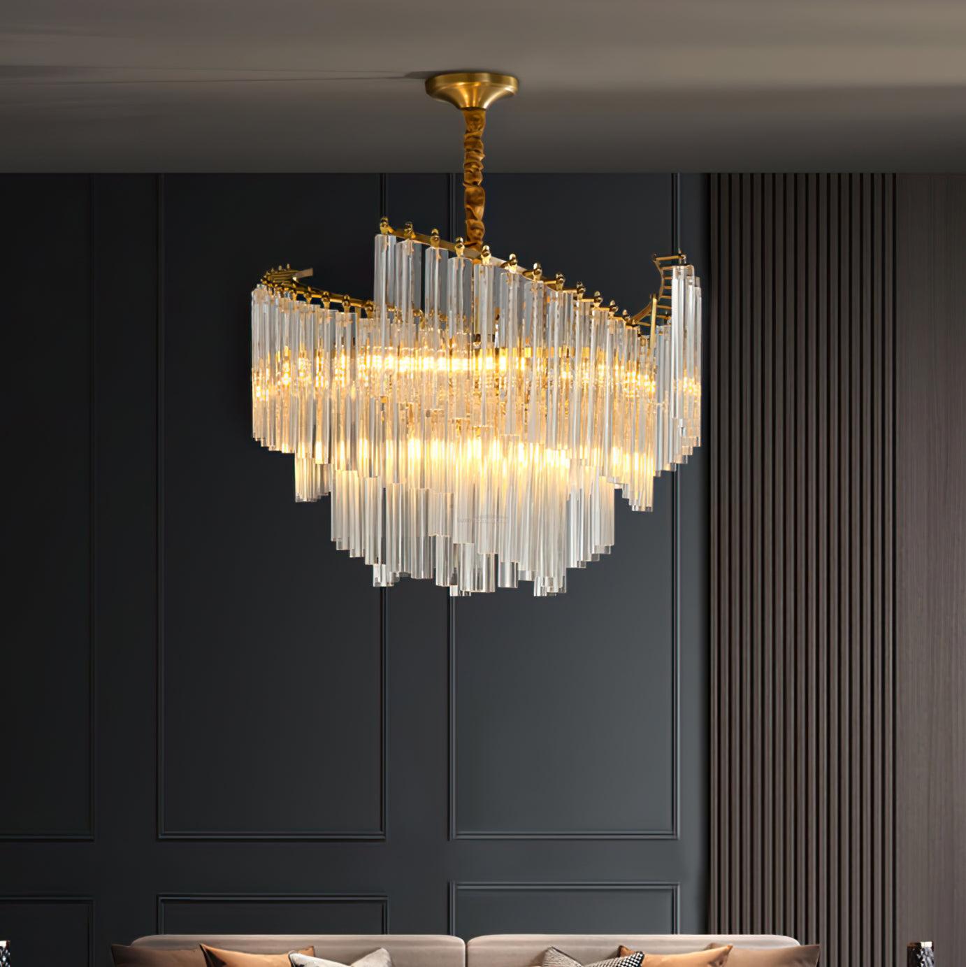 Brinicle Crystal Chandelier - Crystals-1-Luxehomezone