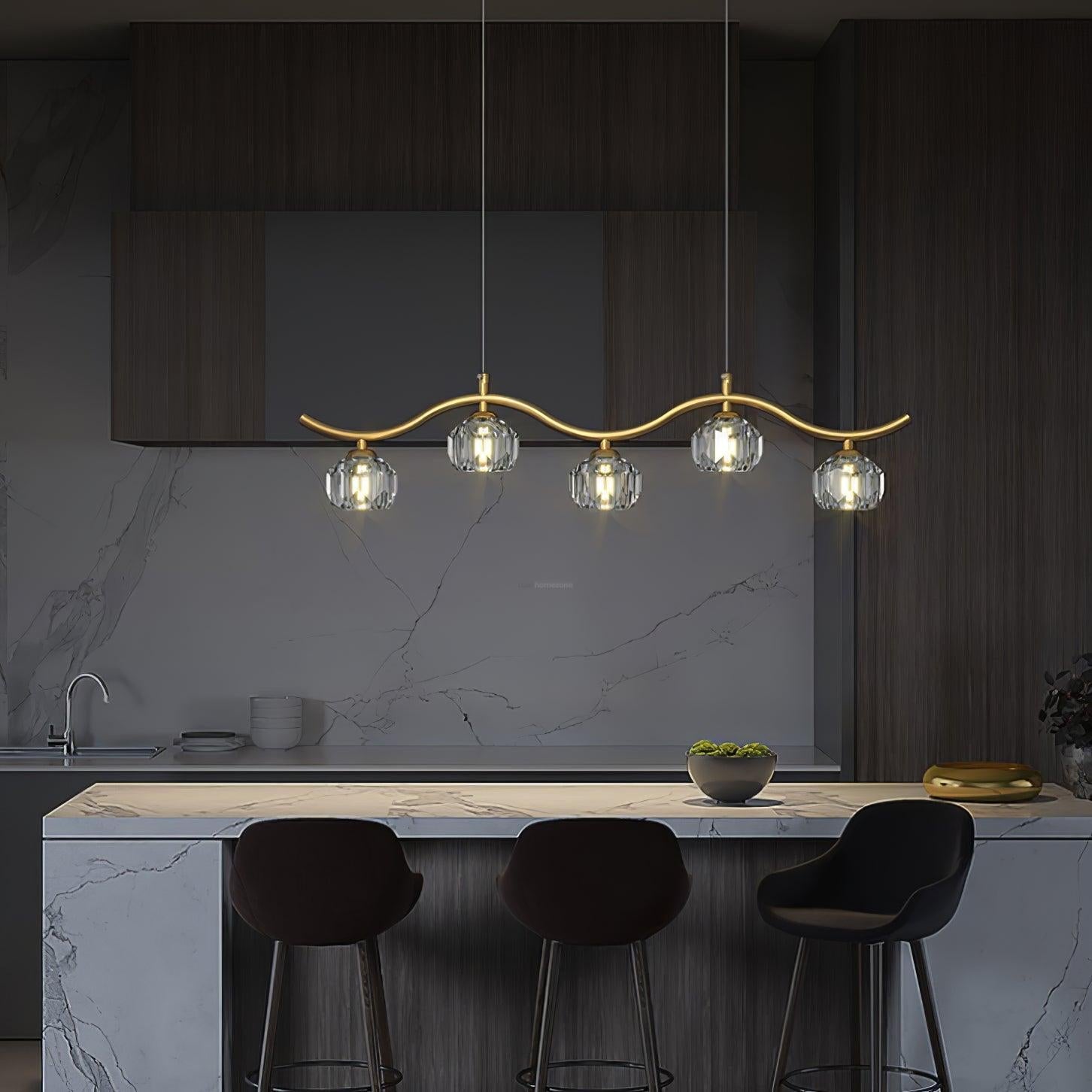 Eara Crystal Chandelier with 3/5/7 heads - Luxehomezone