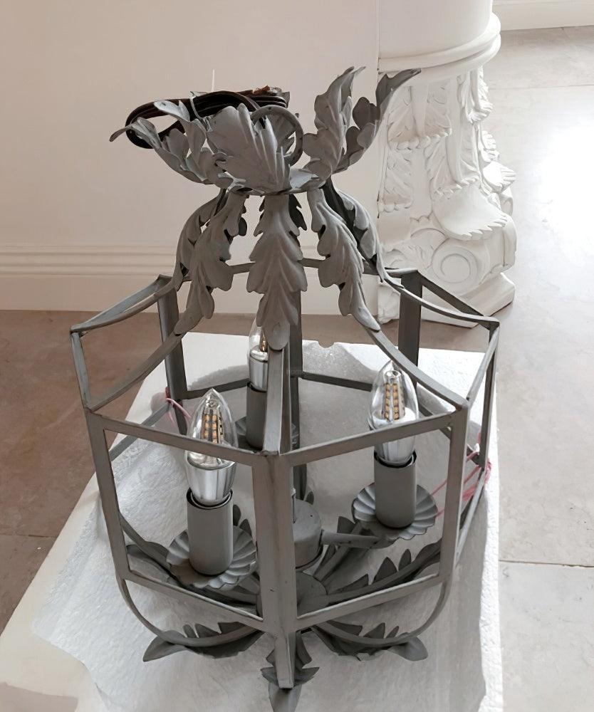 Lustre Retro Cage Chandelier Φ 11″ - Genteel-1-Luxehomezone