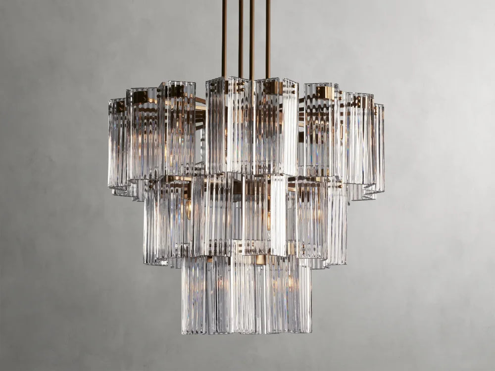 Delsie Round Chandelier 38"