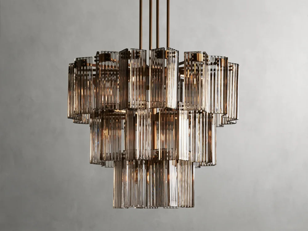 Delsie Round Chandelier 38"