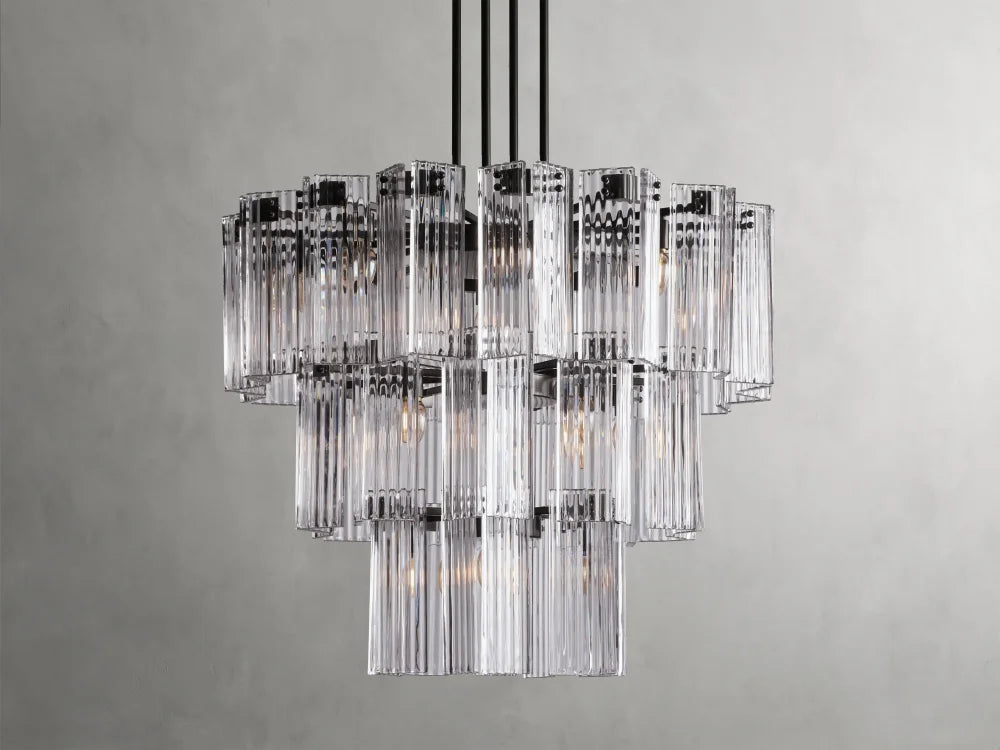 Delsie Round Chandelier 38"