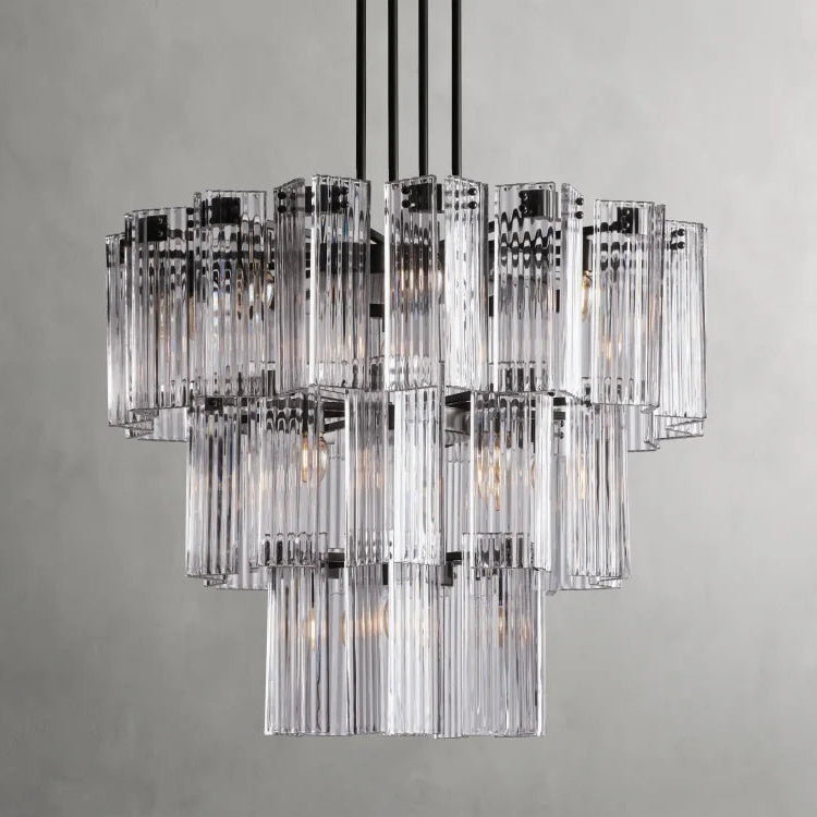 Delsie Round Chandelier 38"