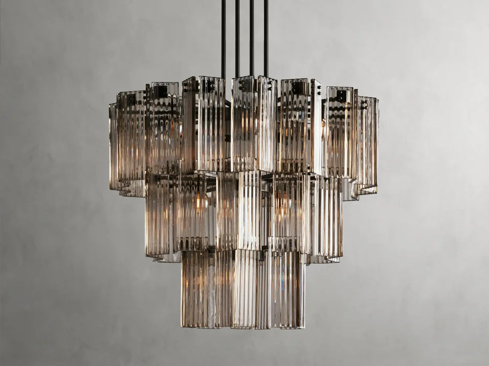 Delsie Round Chandelier 38"