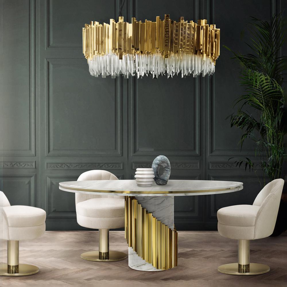 Empire Chandelier ∅ 11.8″ - Crystals-1-Luxehomezone