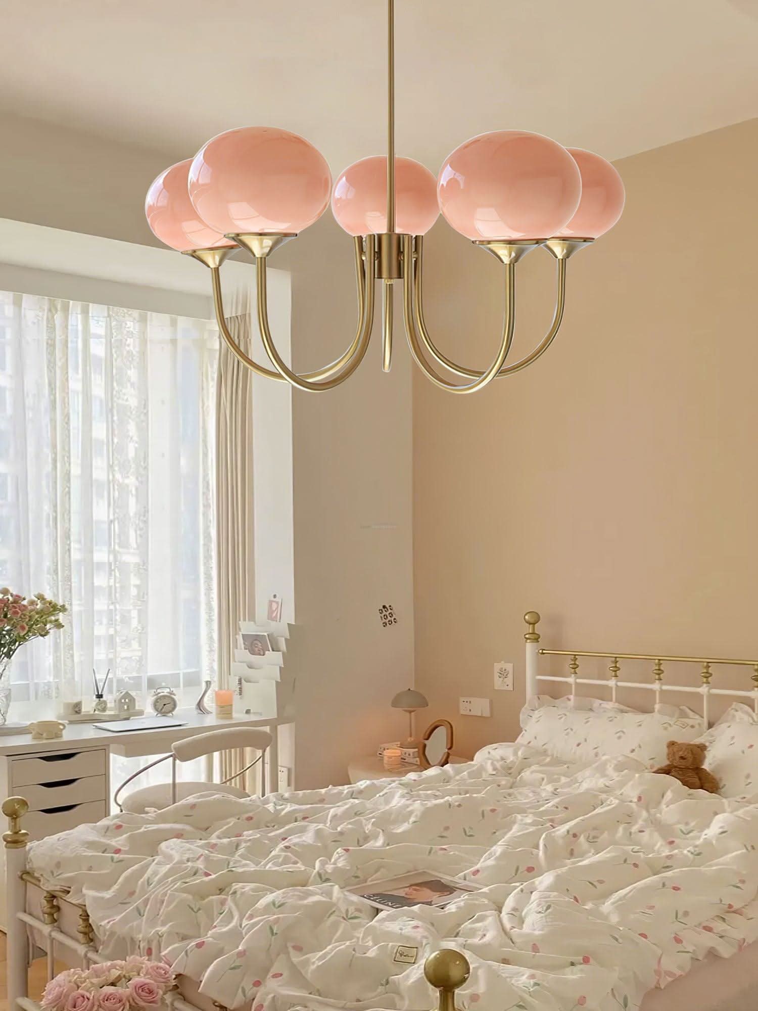Marshmallow Chandelier 18''  26'' - Luxehomezone