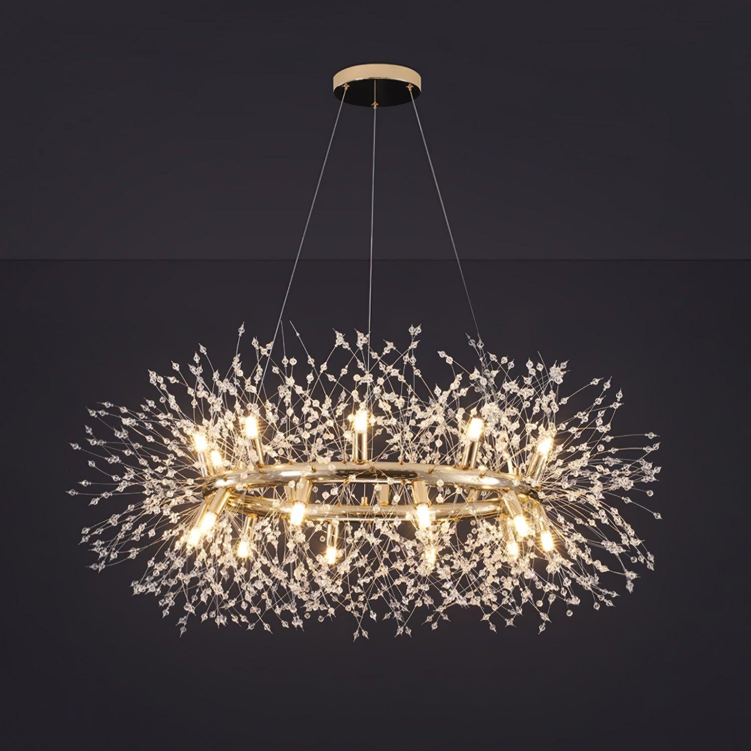 Dandelion Chandelier Bloom - Urchin-1-Luxehomezone