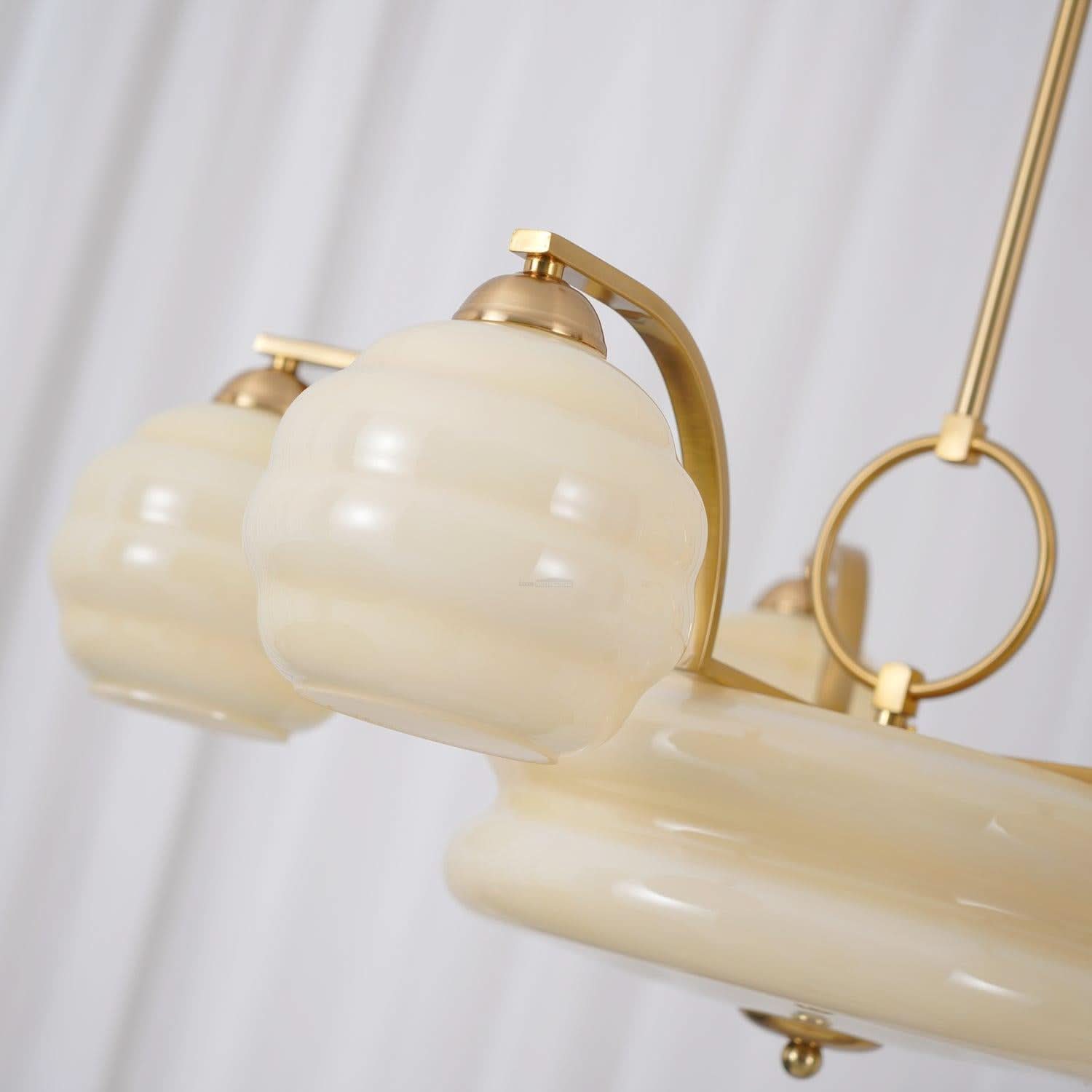 Art Deco Vintage Chandelier with 3+1 heads/5+1 heads - Luxehomezone