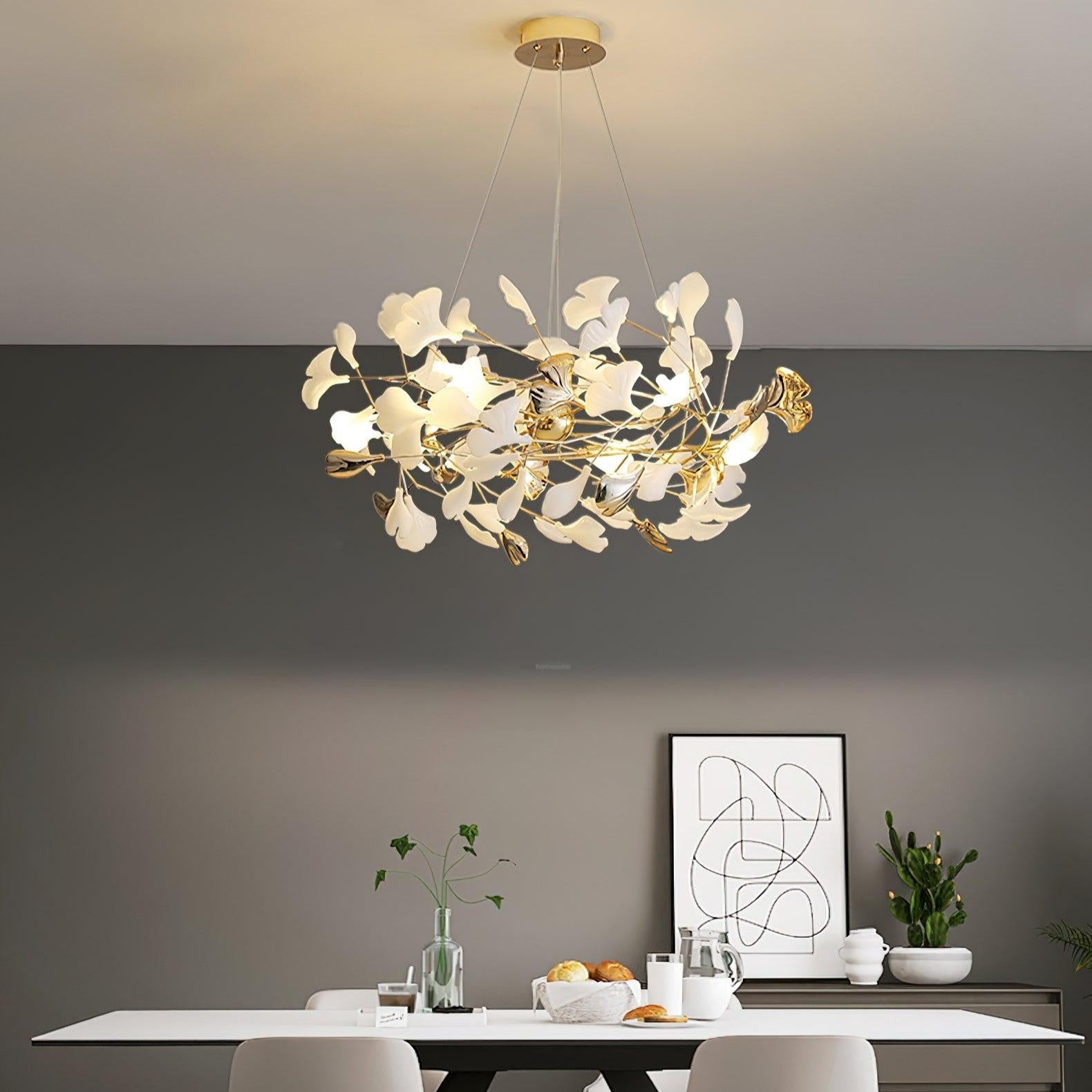 Gingko Chandelier Style H - Gingko, Gingko Chandelier-1-Luxehomezone