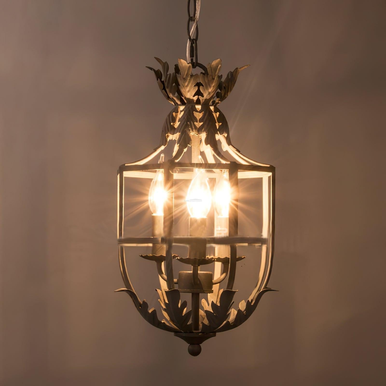 Lustre Retro Cage Chandelier Φ 11″ - Genteel-1-Luxehomezone