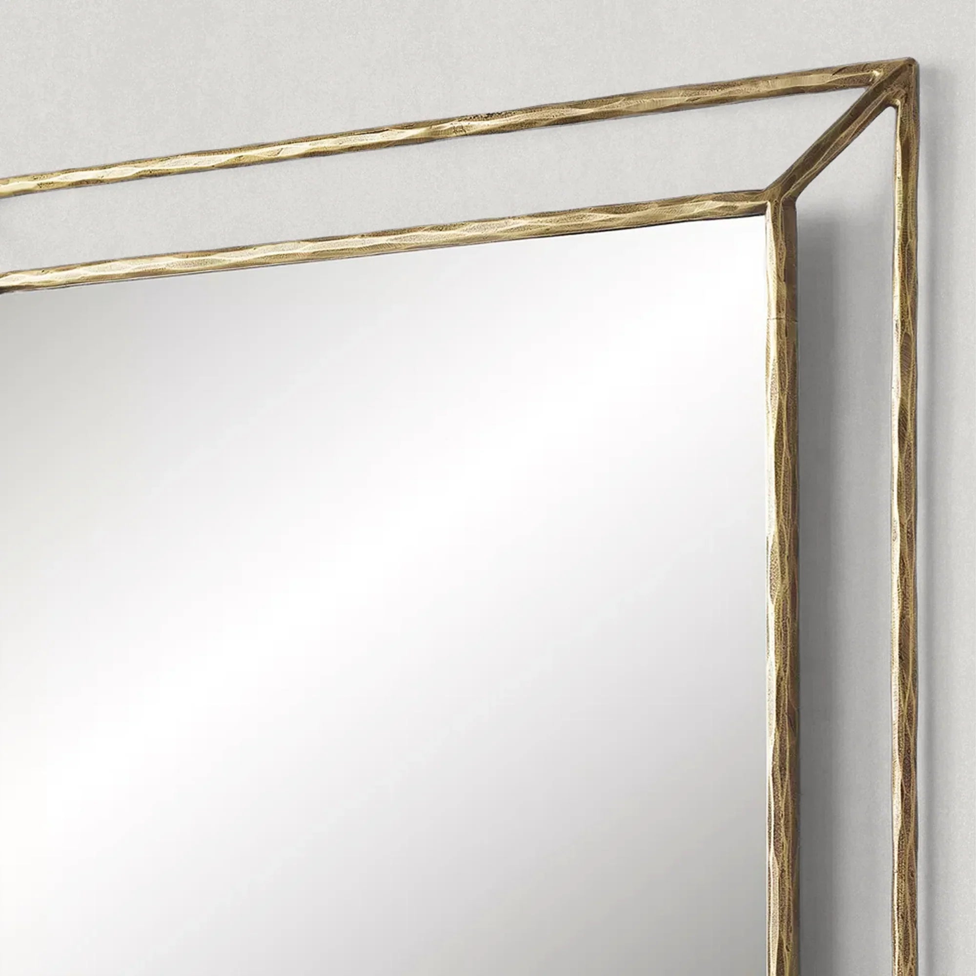 Thaddeus Open Beveled Mirror