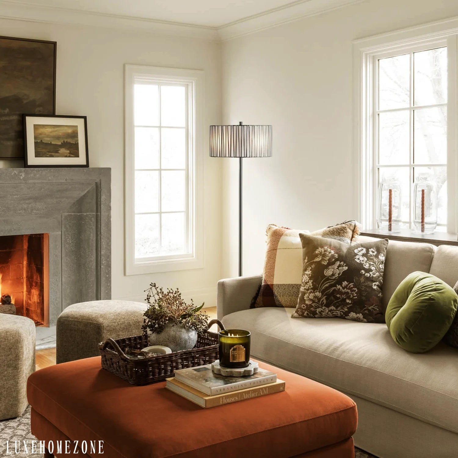 Art Glass Jeunet Floor Lamp