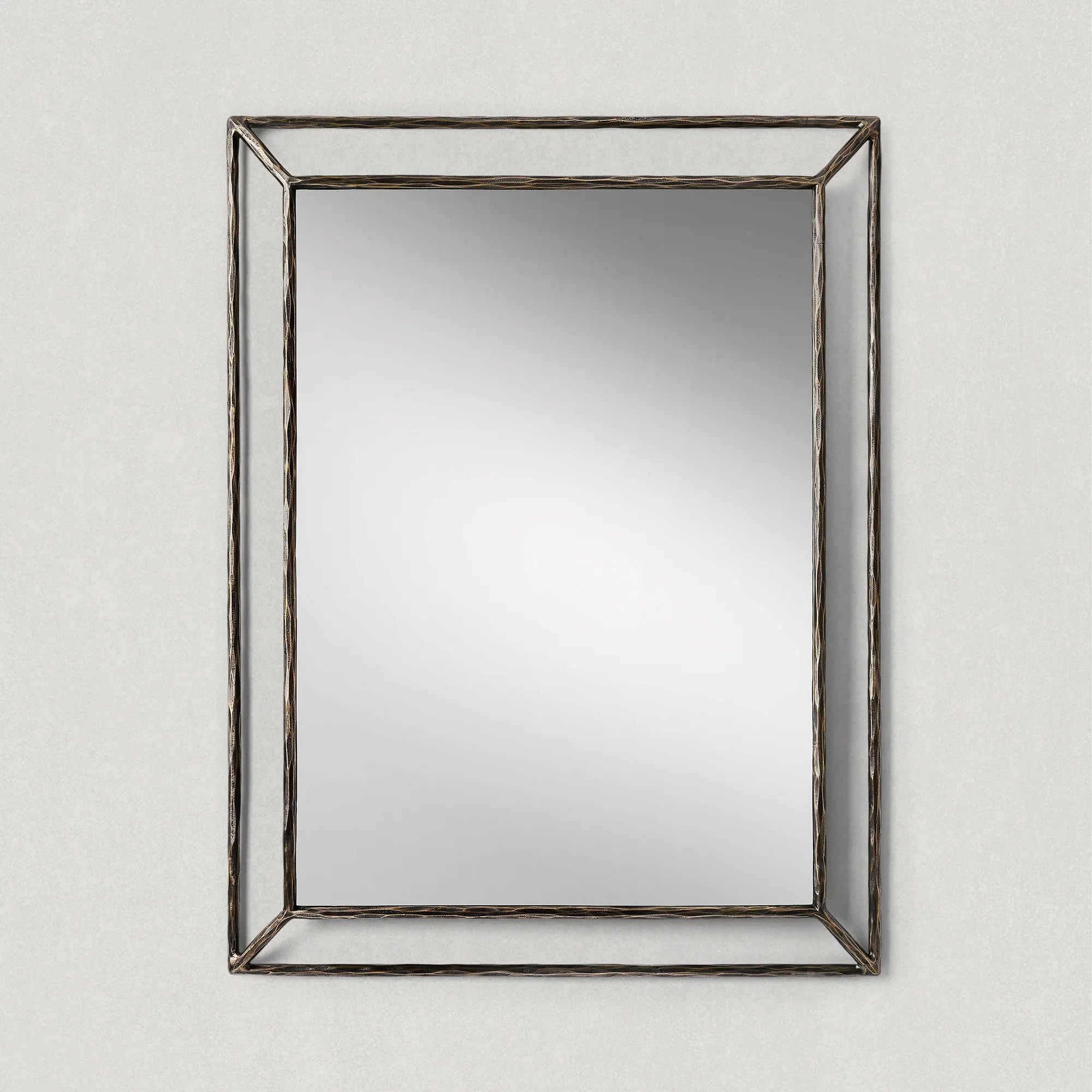 Thaddeus Open Beveled Mirror