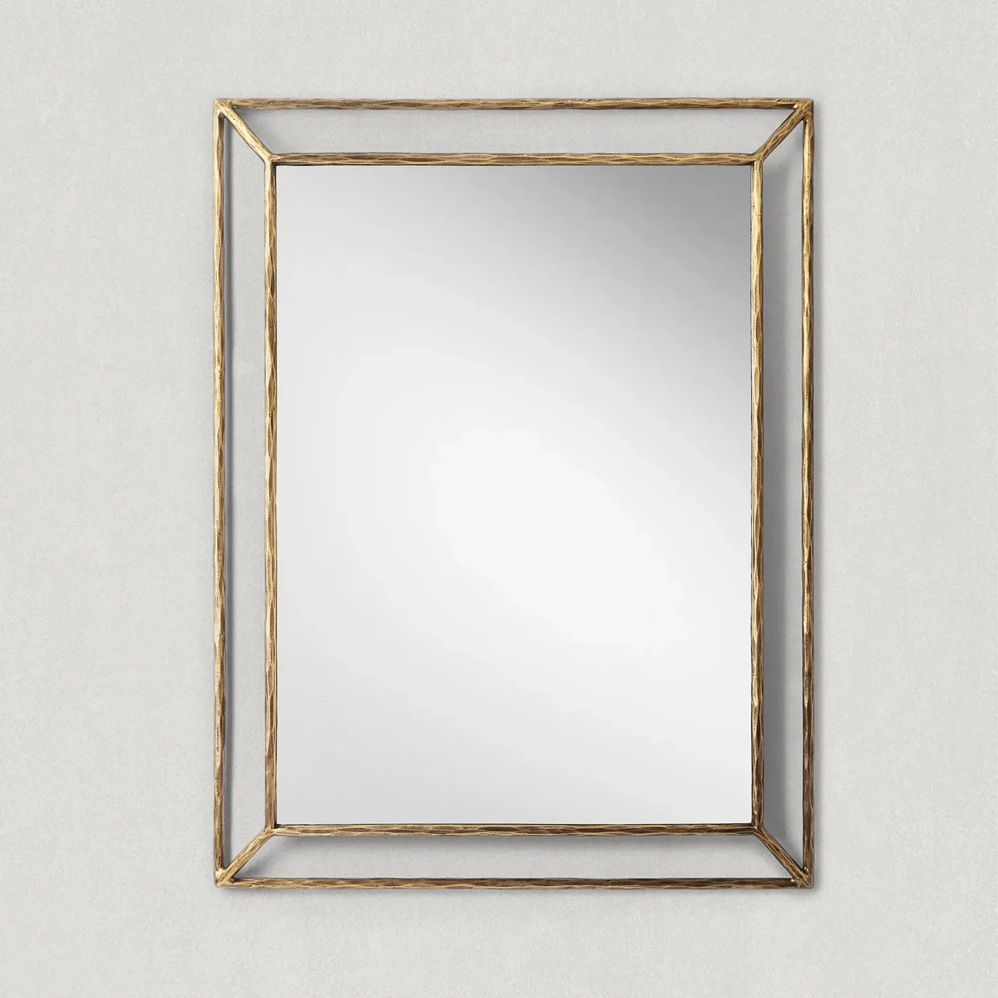 Thaddeus Open Beveled Mirror