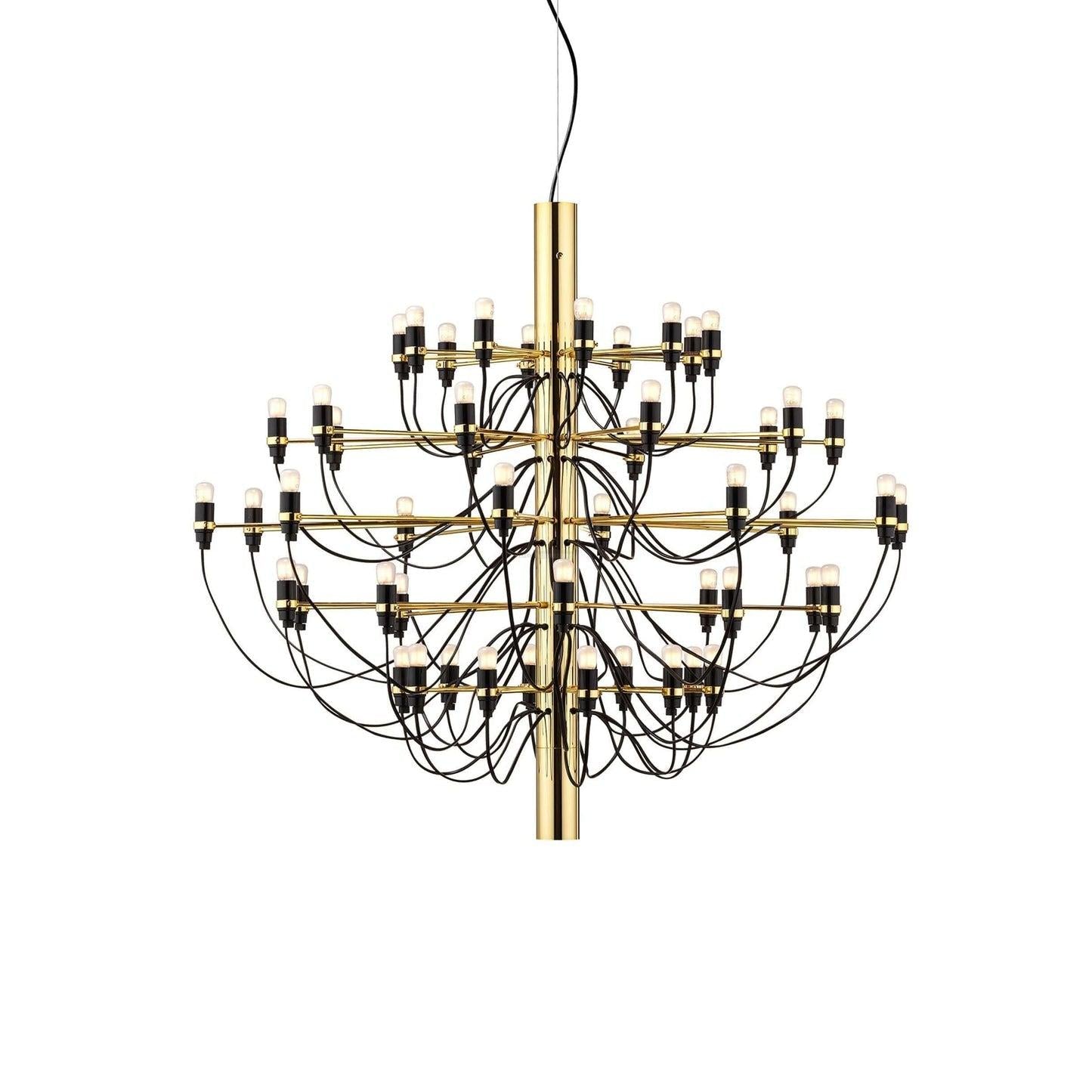 2097 Mid-Century Retro Candle Chandelier with 18/30/50/75 heads - Candle-1-Luxehomezone