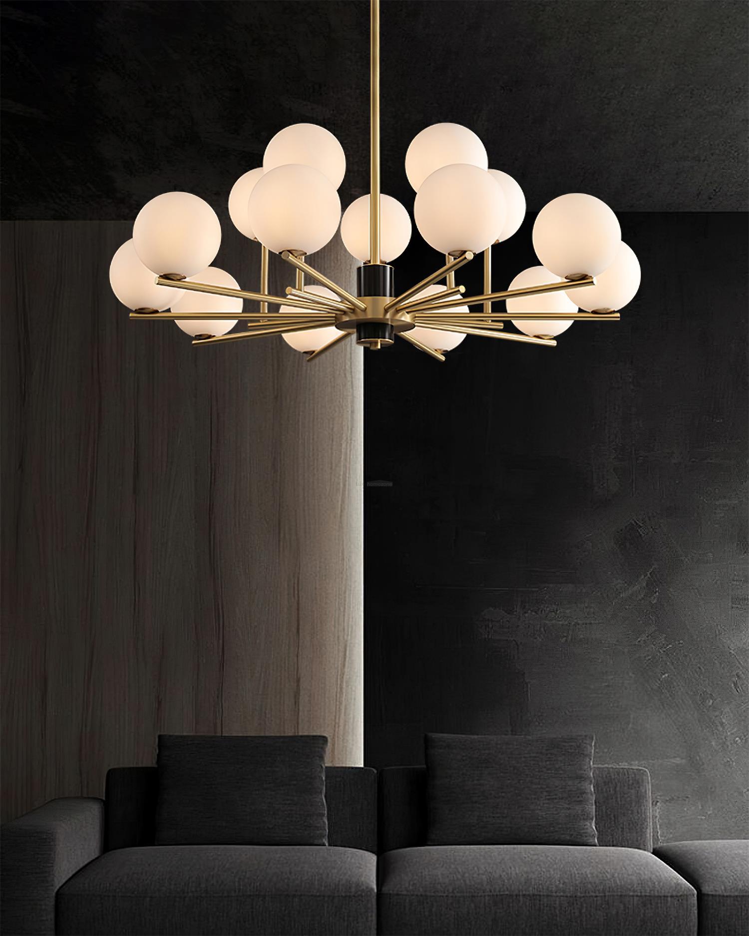 Marais Chandelier with 6/8/15 heads - Bend-1-Luxehomezone