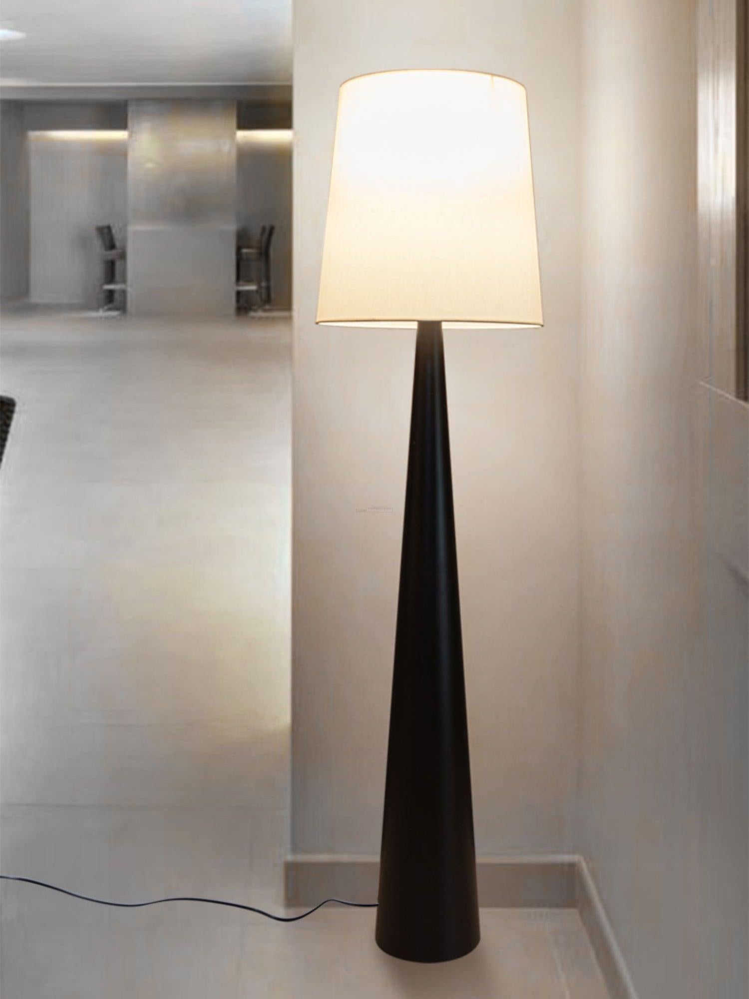 Montenegro Floor Lamp ∅ 19.7″ - Drapery-1-Luxehomezone