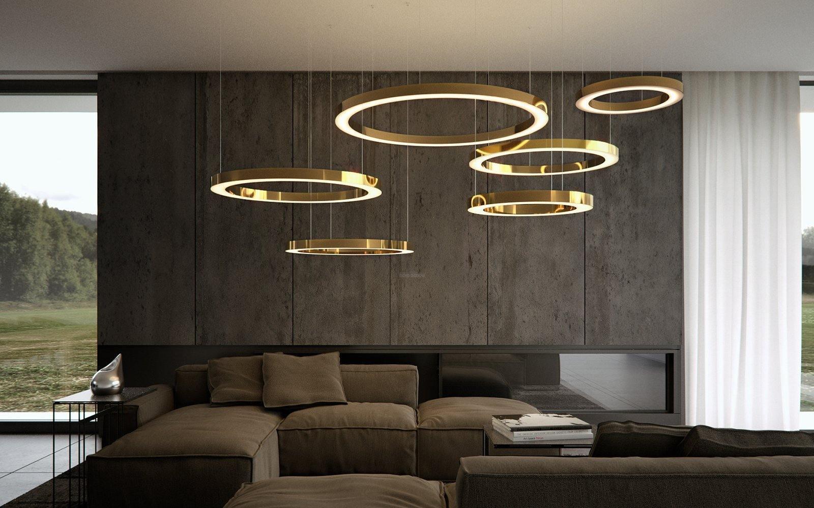 Ring LED Pendant - Straps-1-Luxehomezone