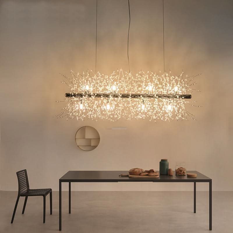 Crystal Dandelion Chandelier with 9/12/16 heads - Luxehomezone