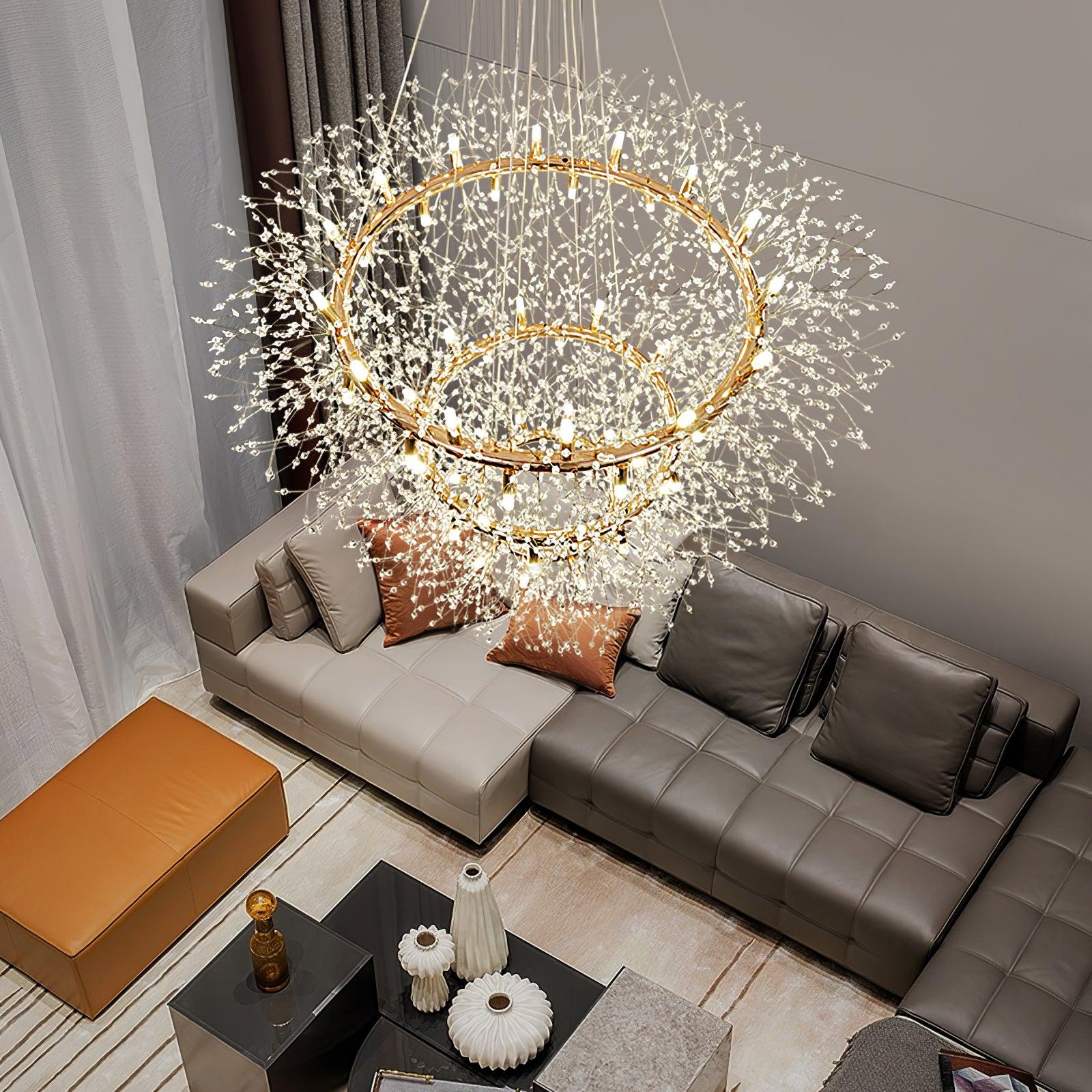Dandelion Chandelier Bloom - Urchin-1-Luxehomezone