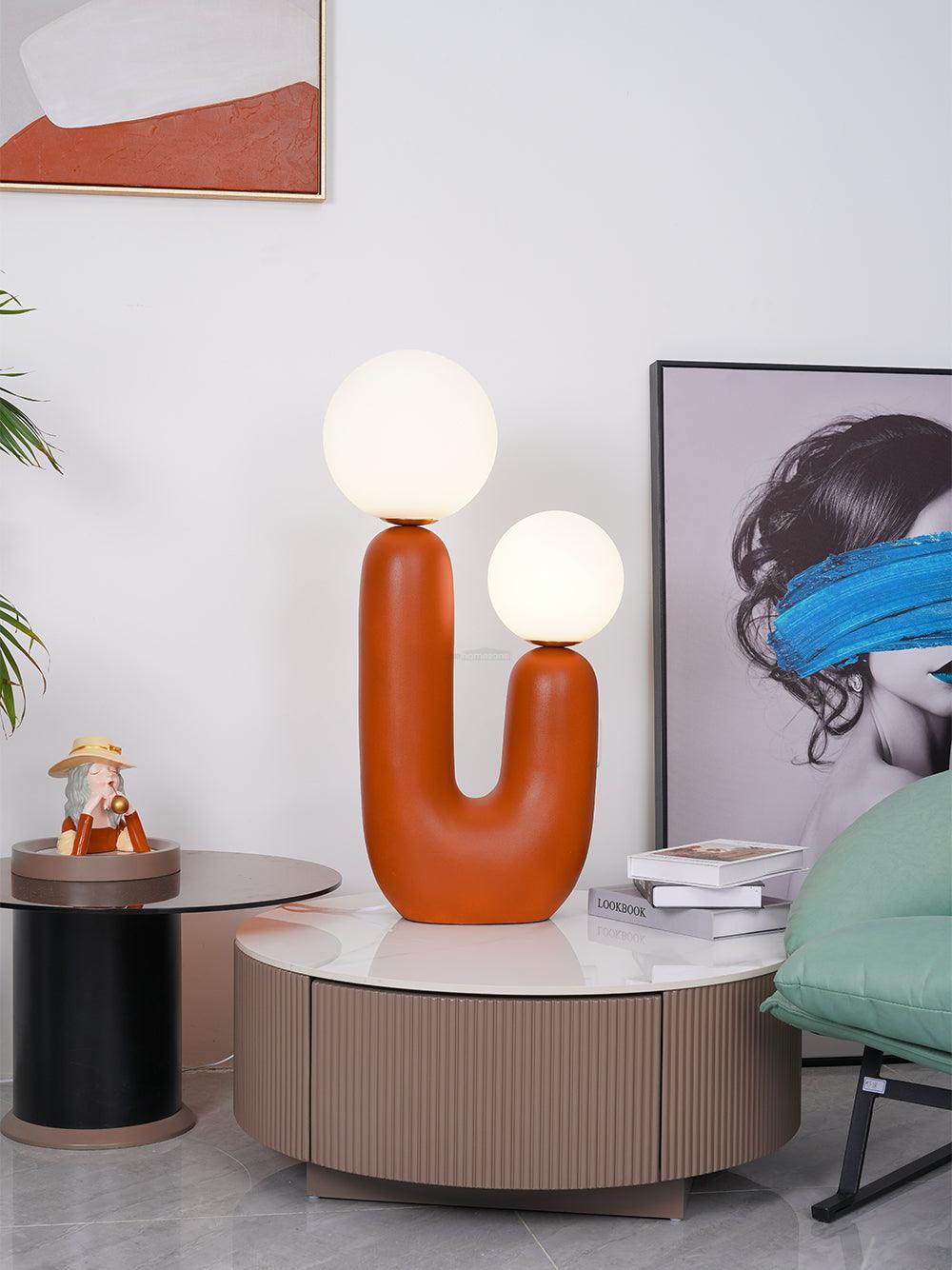Oo Ceramics Table Lamp ∅ 22.4″ - Candy-1-Luxehomezone