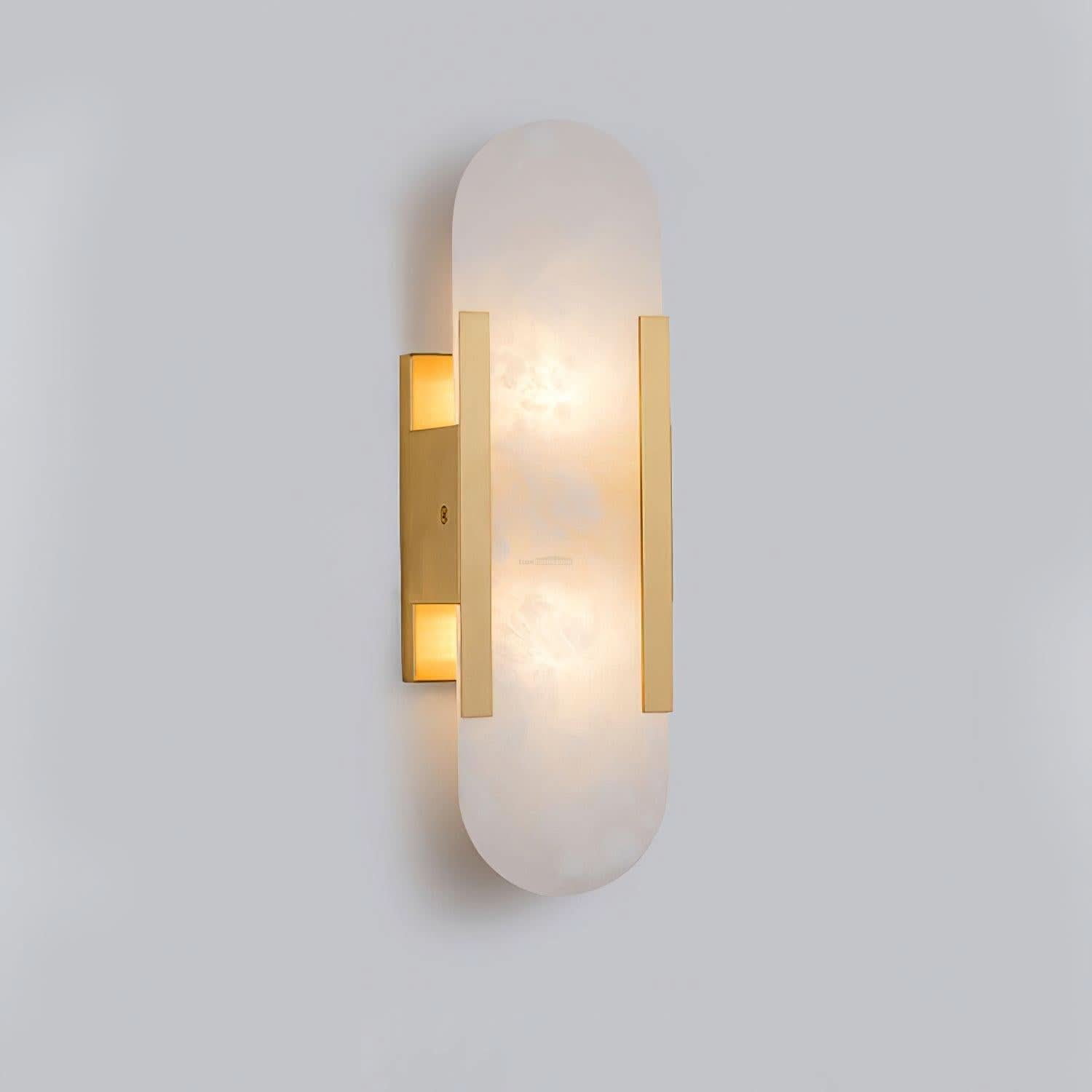 Melange Alabaster Wall Lamp - Luxehomezone
