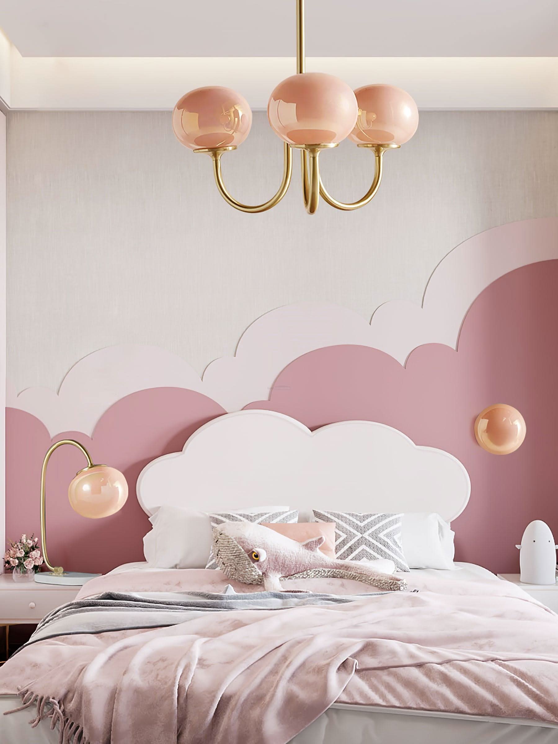 Marshmallow Chandelier 18''  26'' - Luxehomezone