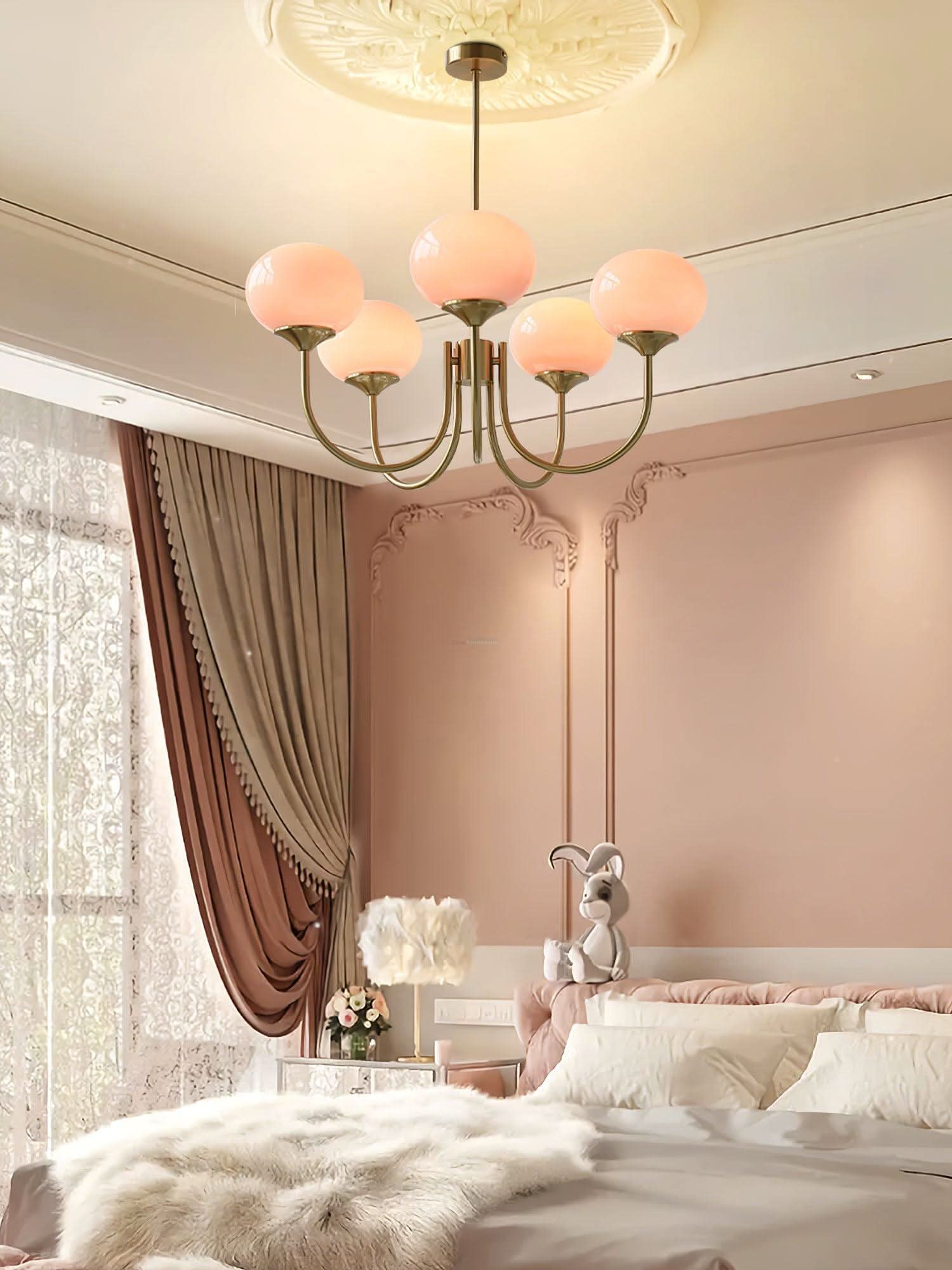 Marshmallow Chandelier 18''  26'' - Luxehomezone