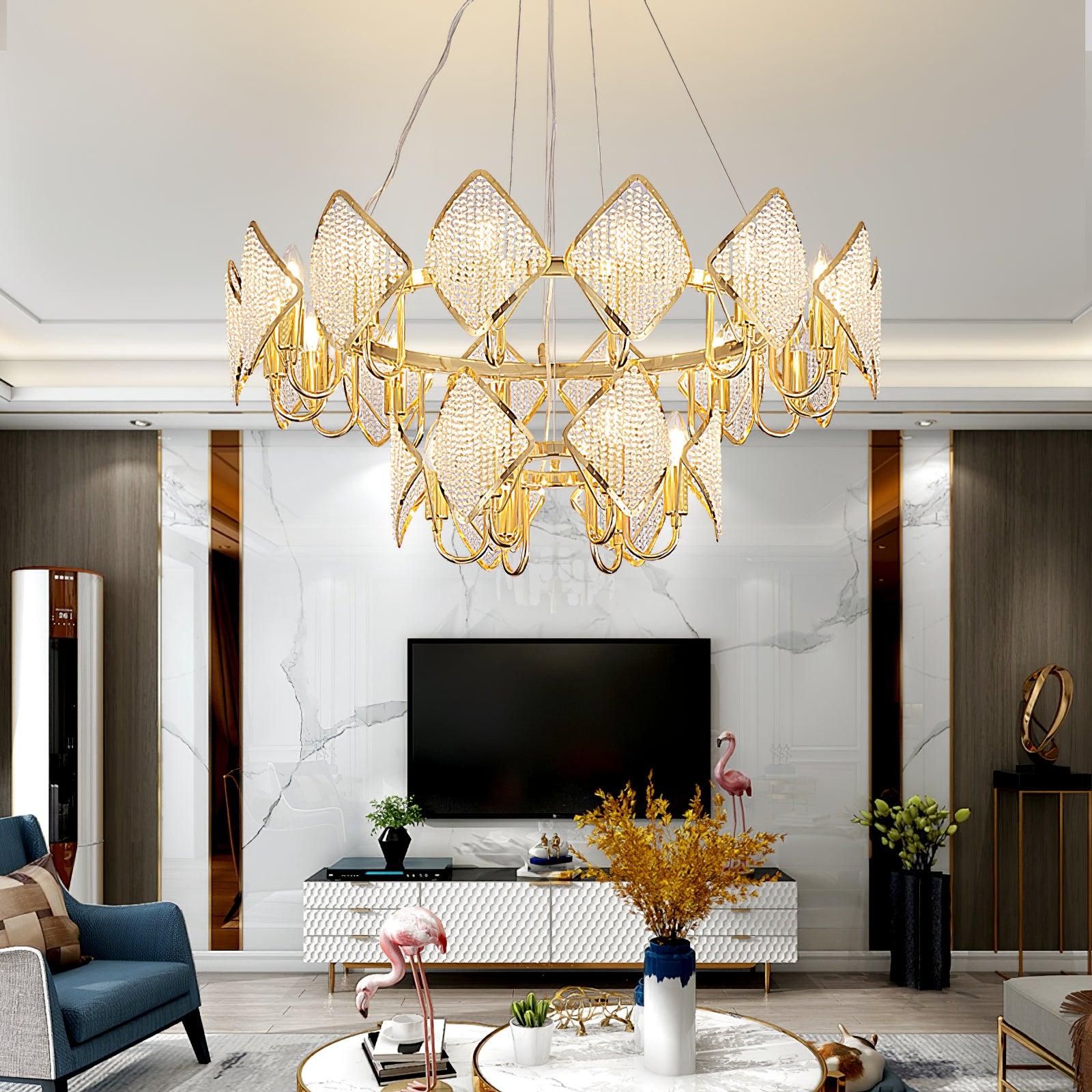 Holly Chandelier with 4/12/24 heads - Luxehomezone