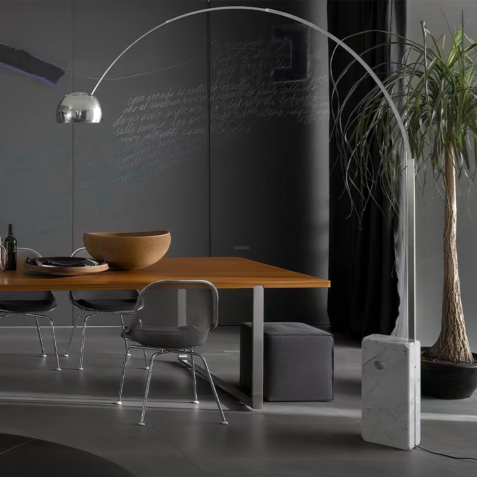 Arco Floor Light - Alabaster-1-Luxehomezone