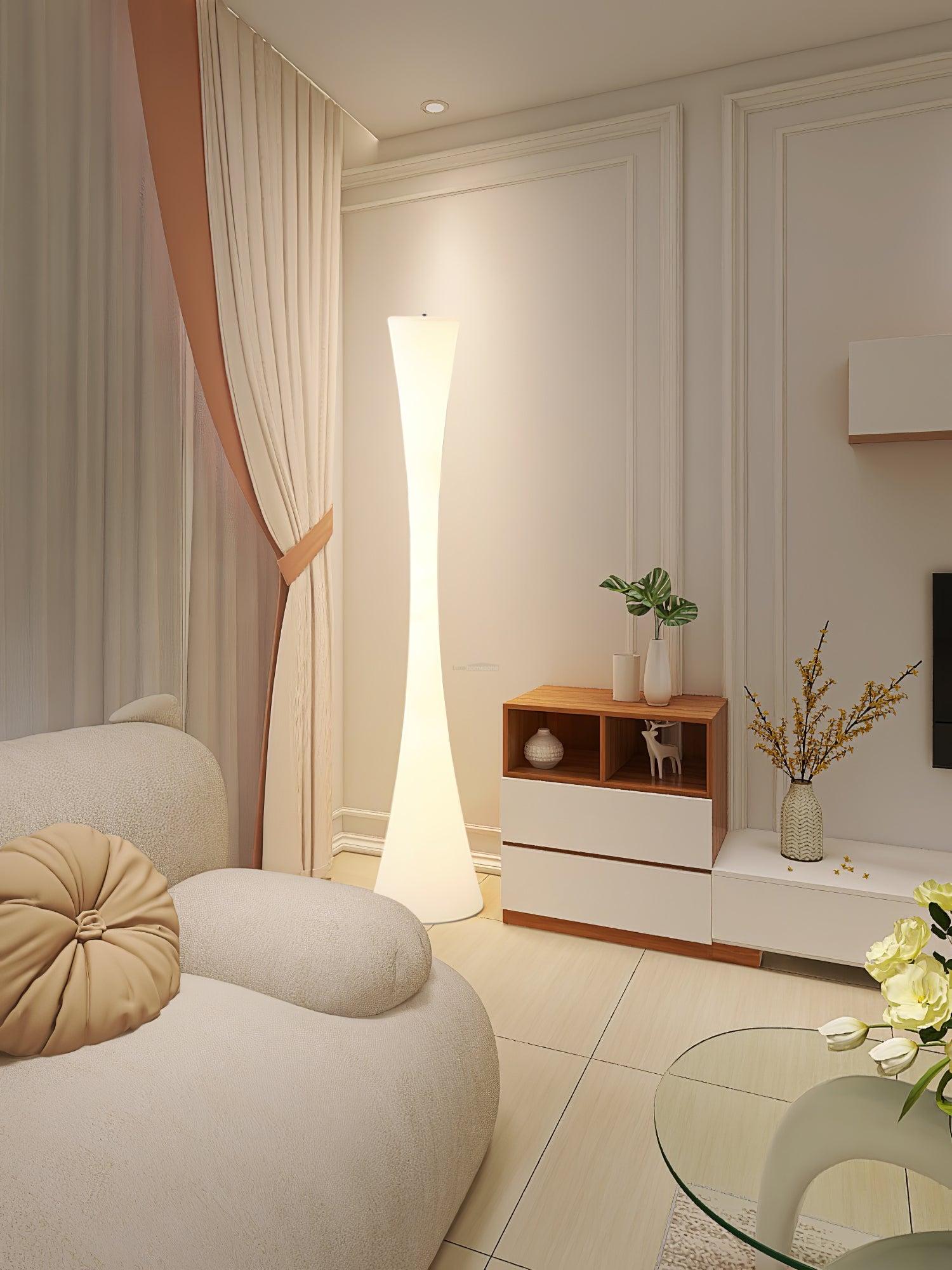 Biconica Pol Floor Lamp  ∅ 13.8″ - Pillar-1-Luxehomezone