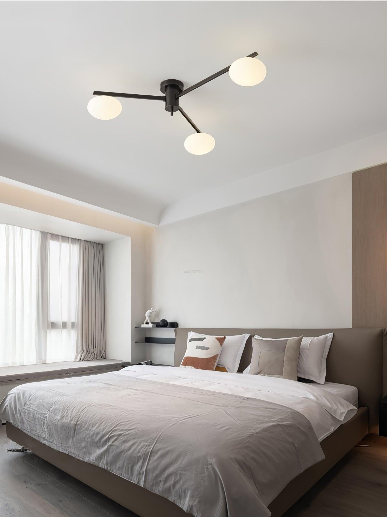 Ceiling Lamp with 3/5/6 heads - Optimized, Semi Flush Mounts-1-Luxehomezone