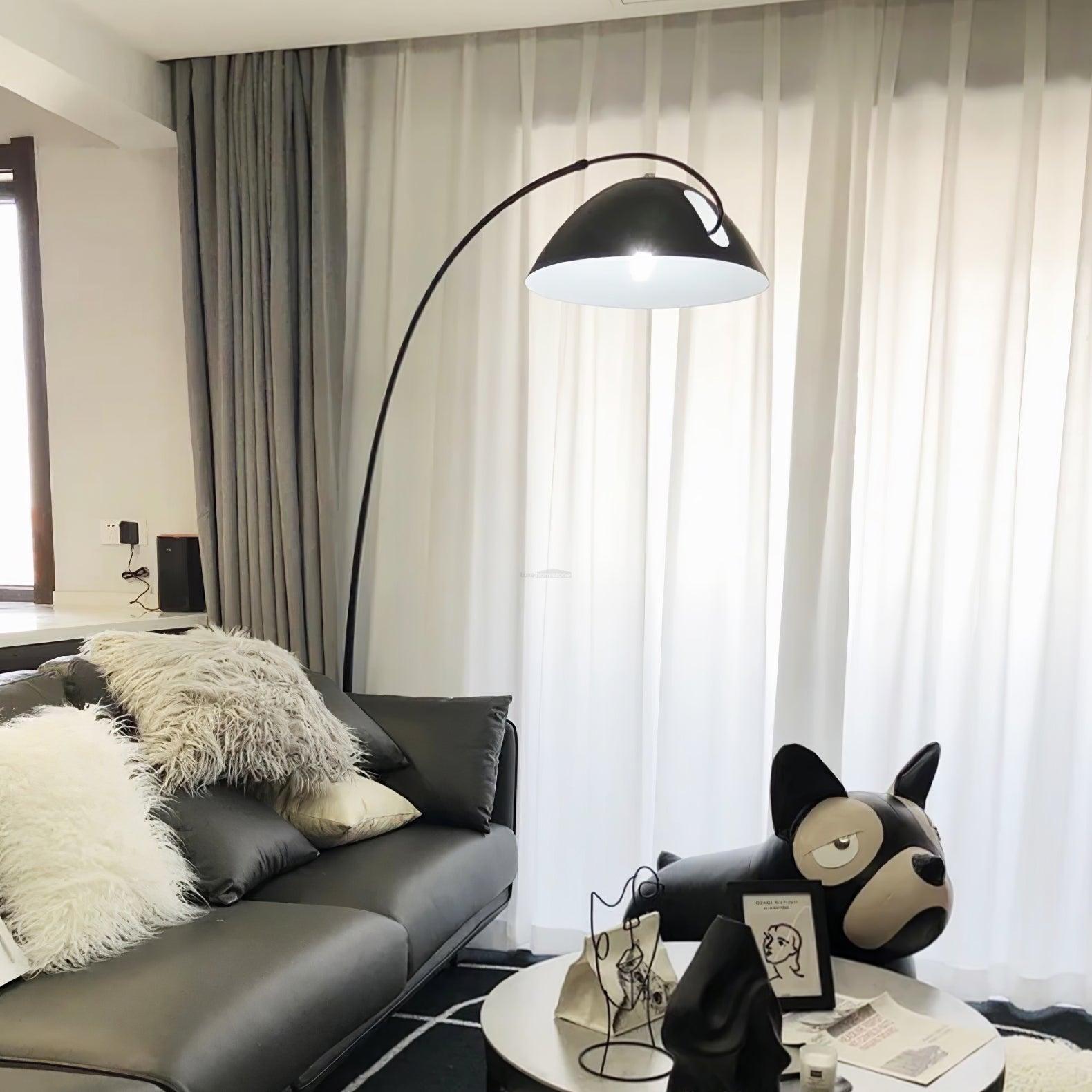 Pluma Floor Lamp ∅ 57.5″ - Bent-1-Luxehomezone