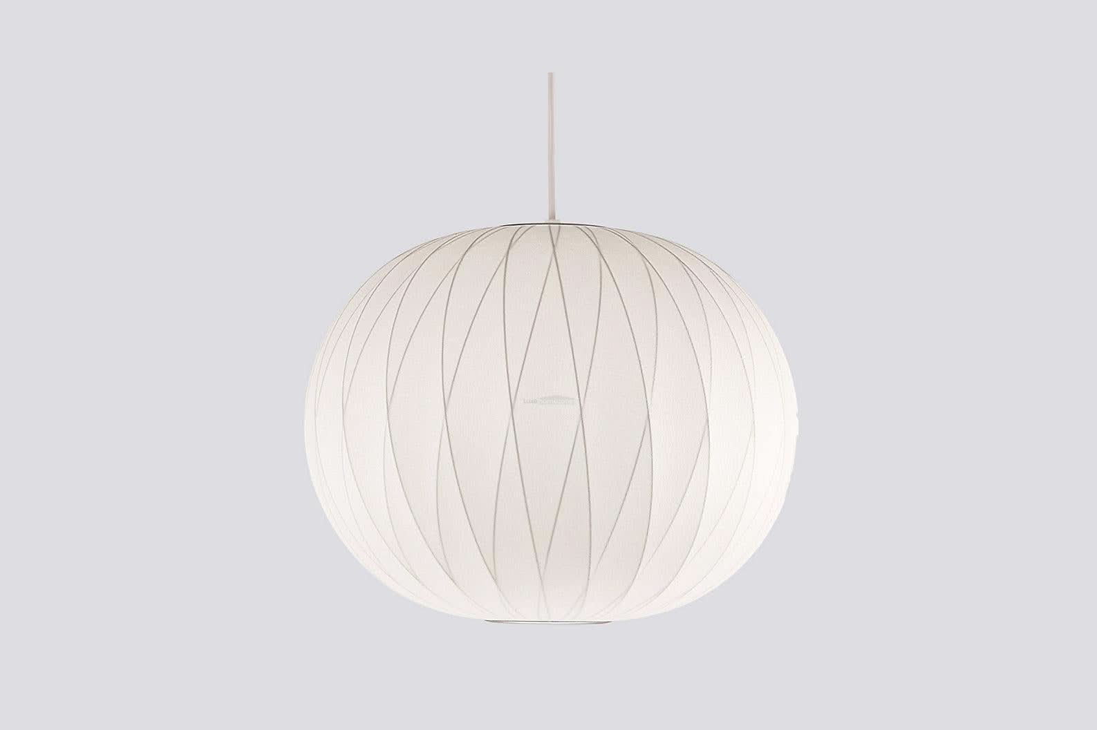 Bubble Pendant Light with Artificial Silk Lampshade - Luxehomezone