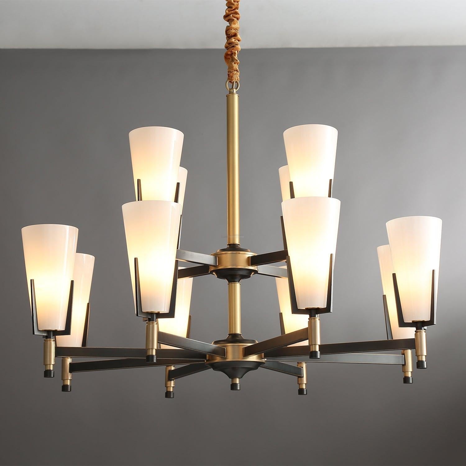Upton Chandelier Φ 25.6″ - Lucency-1-Luxehomezone