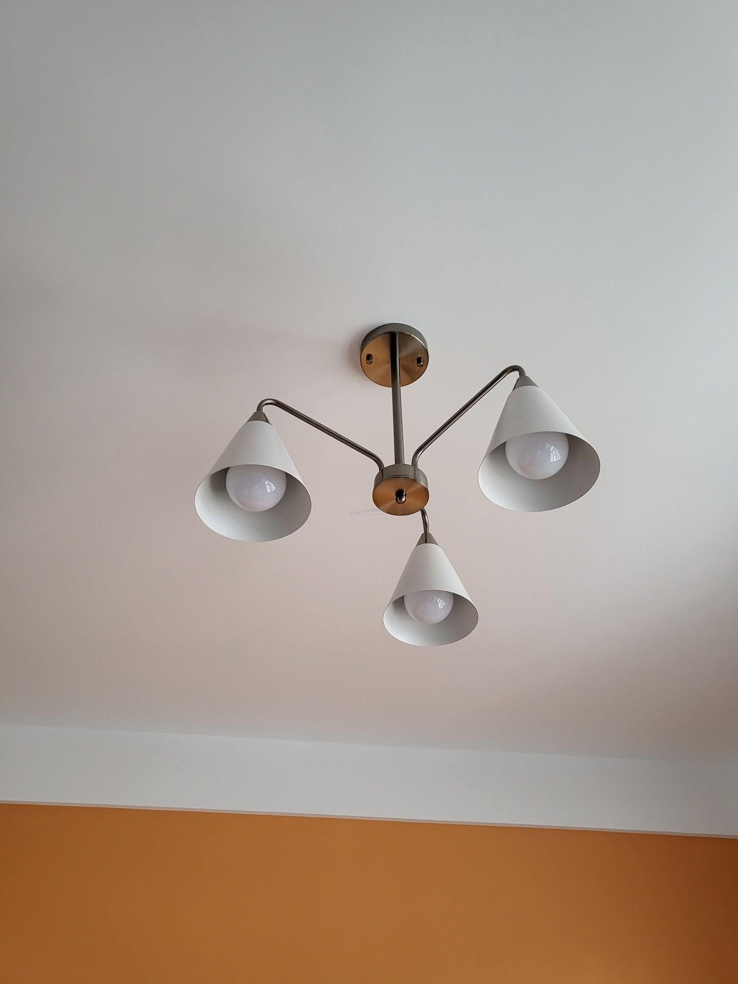 Fashion Cono Chandelier ∅ 20.9″ - Bend-1-Luxehomezone