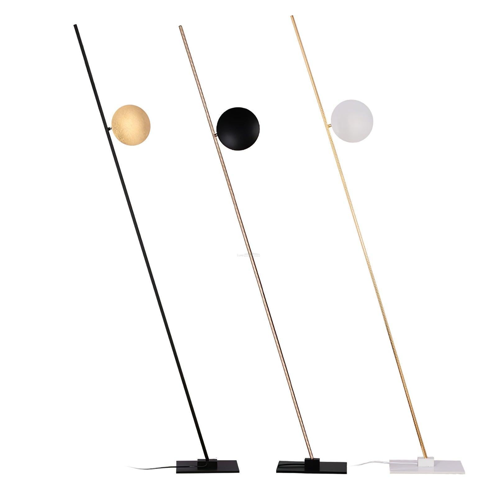 Lederam Floor Lamp with 1/2/3 heads - Mini-1-Luxehomezone