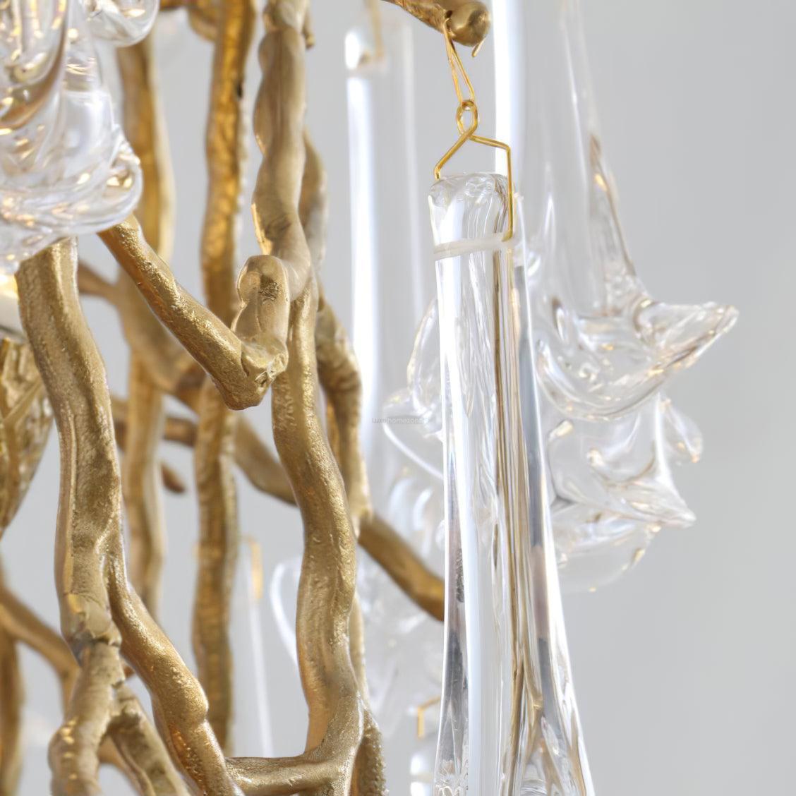 Tree Branch Staircase Chandelier ∅ 59″ - Helia-1-Luxehomezone