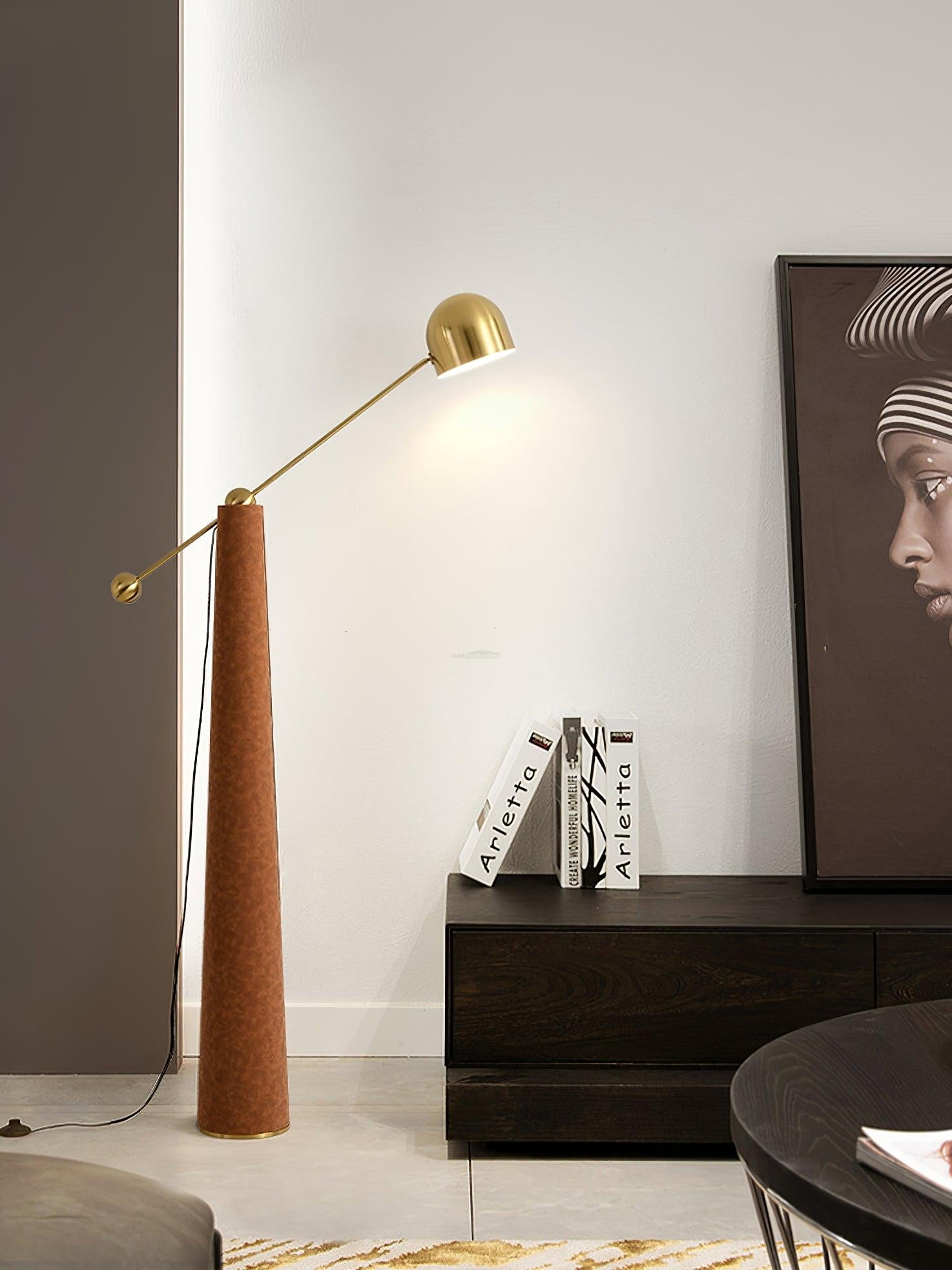 Metronome Floor Lamp ∅ 41.3″ - Flexible-1-Luxehomezone