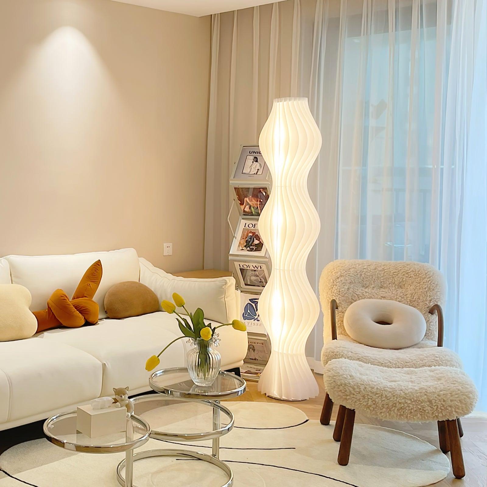 Vapor Floor Lamp Dia 35cm - Pillar-1-Luxehomezone