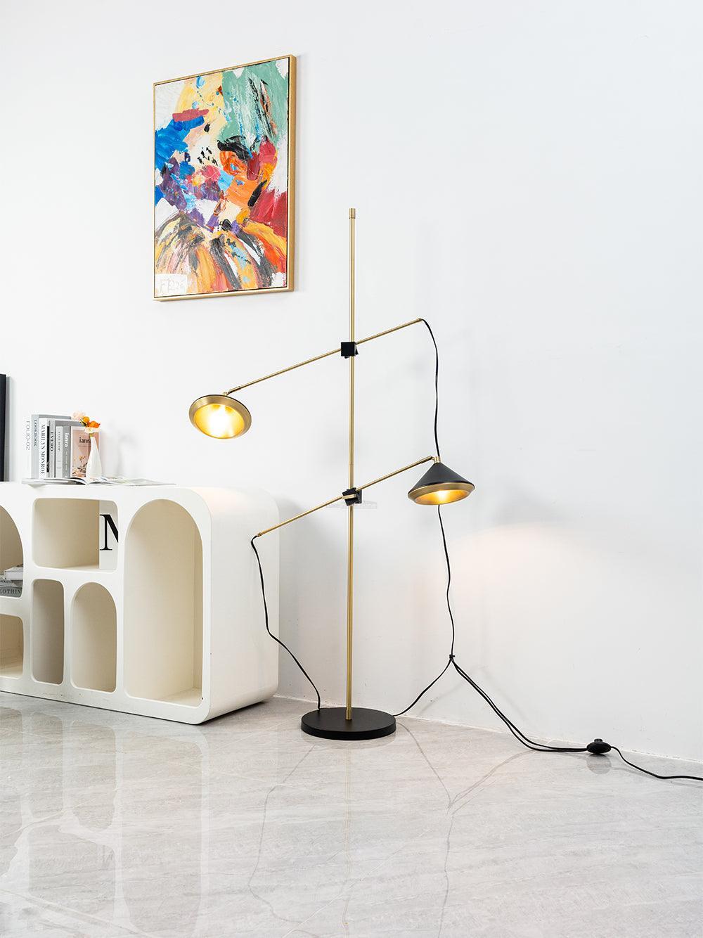 Shear Floor Lamp ∅ 26″ - Luxehomezone