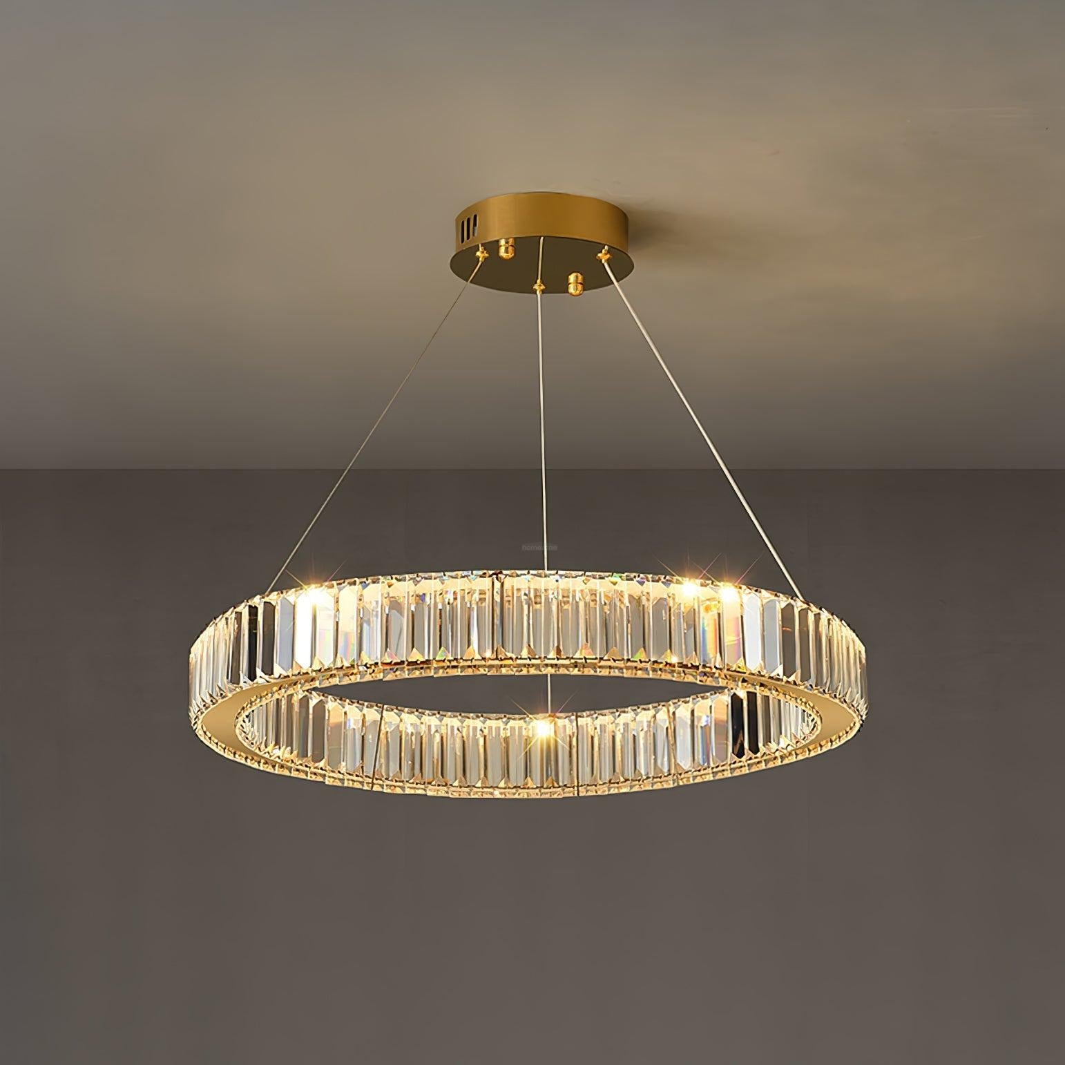 Bertolda Chandeliers ∅ 15.7″ - Crystals-1-Luxehomezone