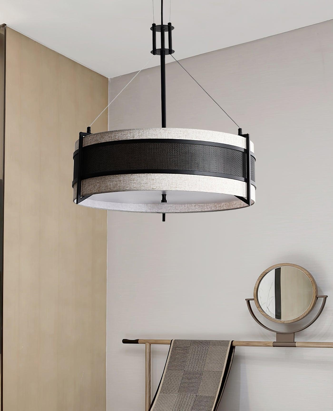 Pedesina Chandelier Φ 23.6″ - Pleated-1-Luxehomezone
