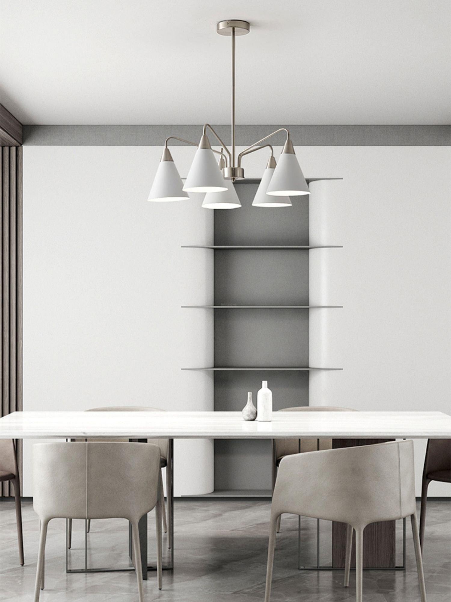Fashion Cono Chandelier ∅ 20.9″ - Bend-1-Luxehomezone