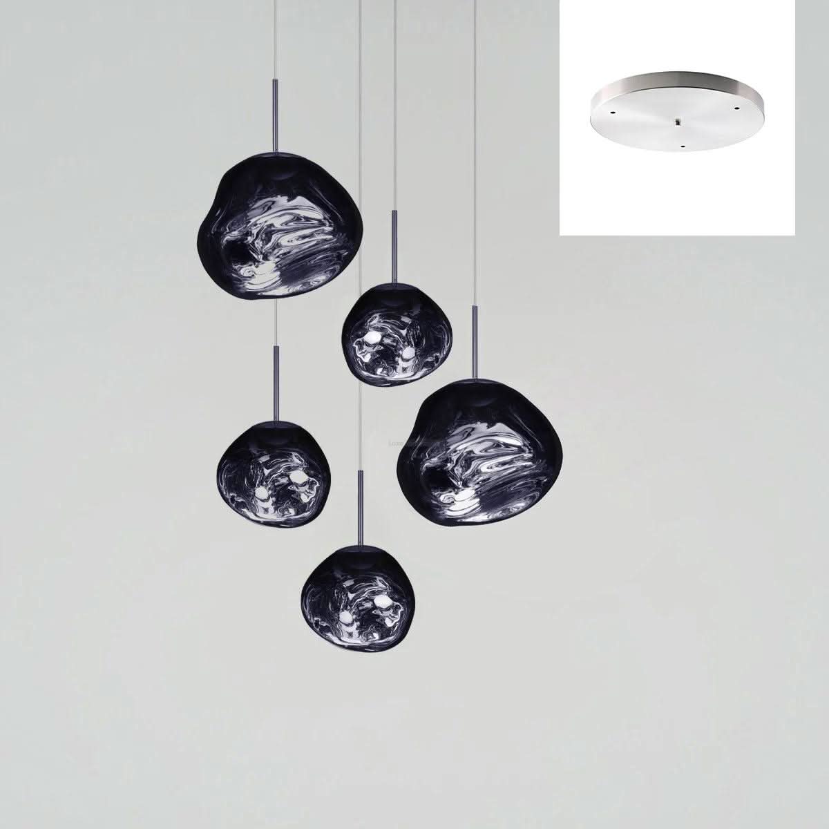 Lava Round Pendant - Luxehomezone