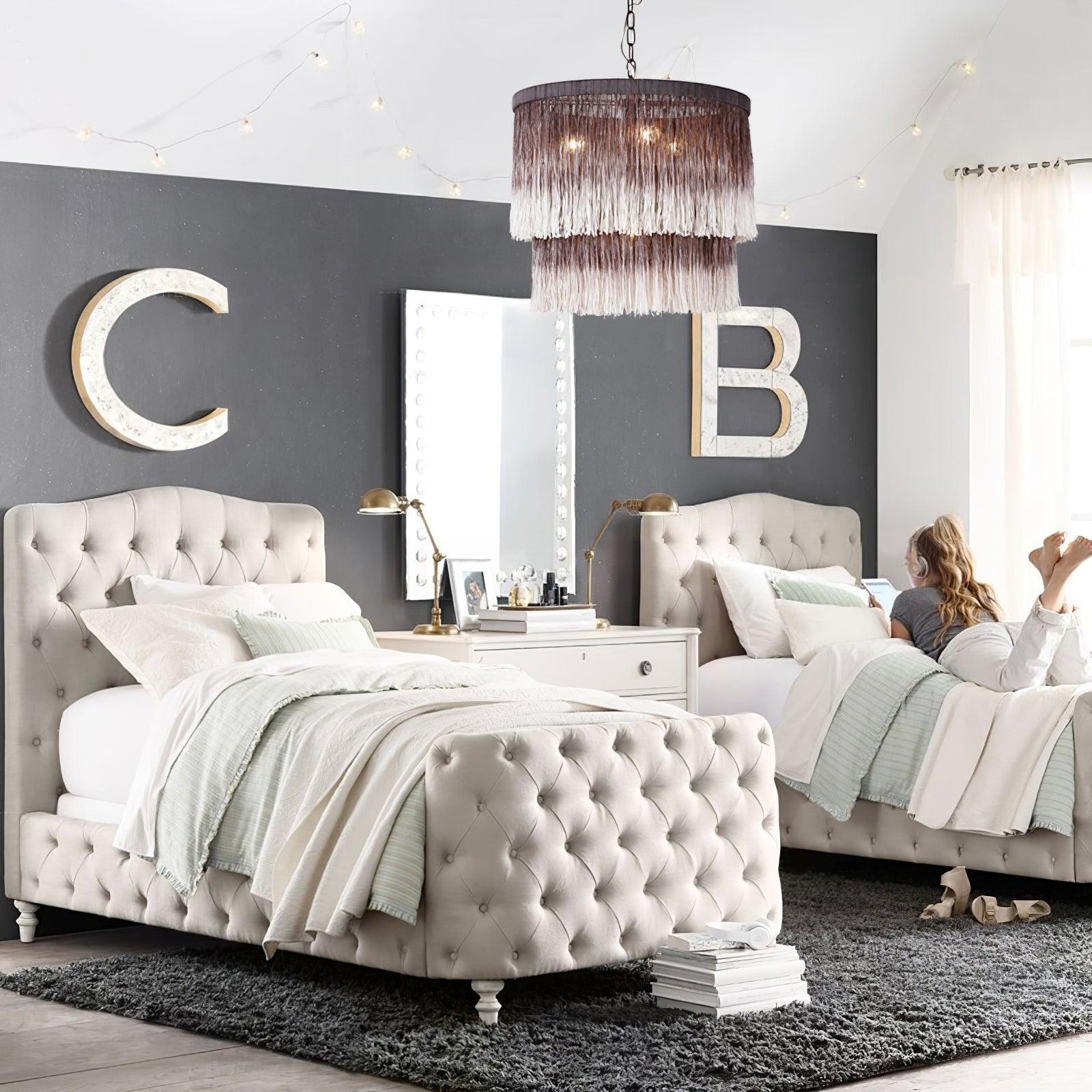 Tassel Chandelier ∅ 17.7″ - Tassel-1-Luxehomezone
